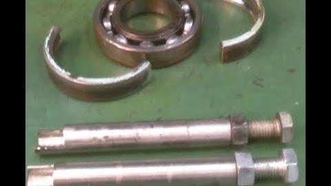 Tự chế cảo bạc đạn | DIY vam bearings