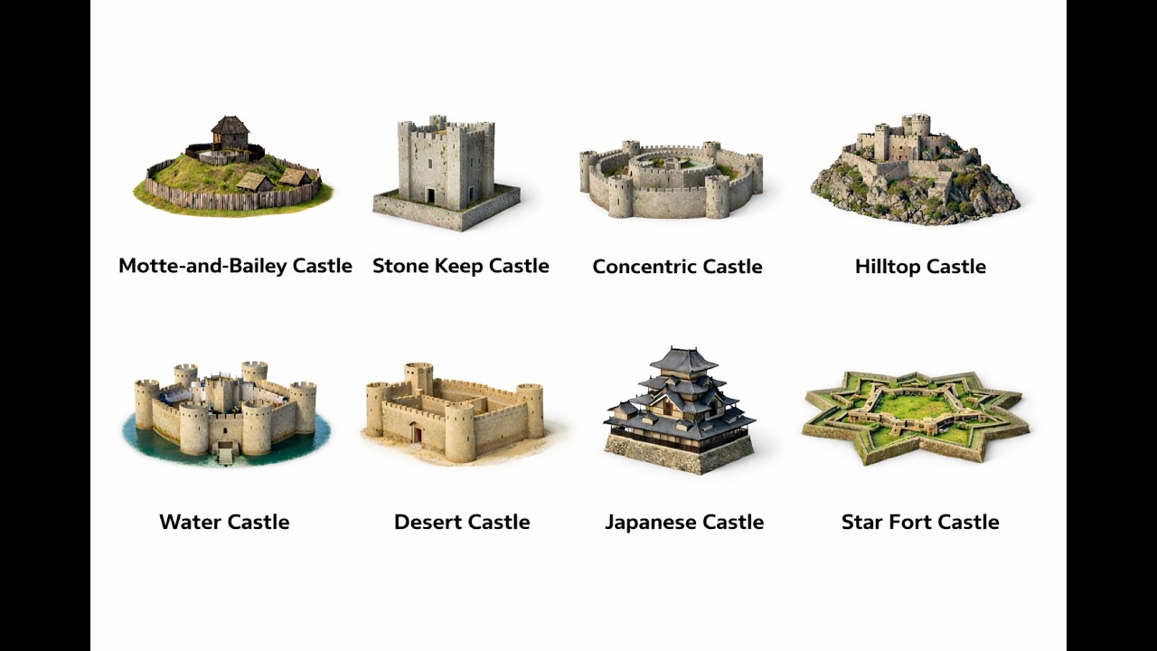 Every Type Of Castle Explained
