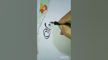 cursive writing #good handwriting #short#youtube  short #sona name calligraphy.
