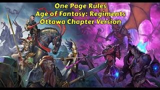 Age of Fantasy Regiments: Ottawa Chapter Tournament #10 Report screenshot 5