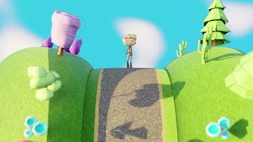 Low Poly Animation In Blender (4K)