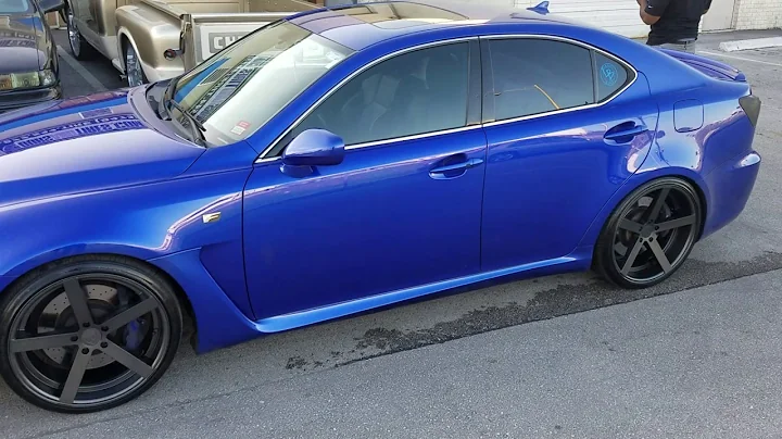 877-544-8473 20 inch 20x9,20x10 Rohana RC22 Wheels on Lexus IS-F Free Shipping