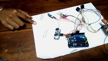 Car safety device (smoke sensors). Technothon  2k18 event at gec - modasa