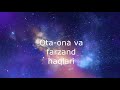 ota-ona va farzand haqqi, ота она ва фарзанд ҳаққи, Umar qori