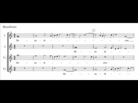 Palestrina - Missa Papae Marcelli - IV. Sanctus-Benedictus (score)