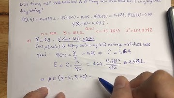 Câu ăn chắc qua môn Môn XSTK A