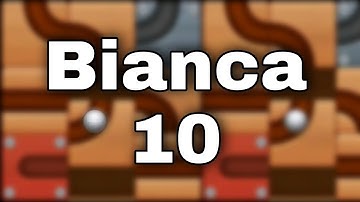 How To Solve  Roll the Ball - Slide Puzzle Star Mode Bianca Package Level 10 | Shorts video