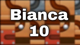 How To Solve  Roll the Ball - Slide Puzzle Star Mode Bianca Package Level 10 | Shorts video screenshot 5