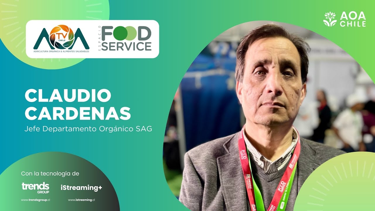 D1. Claudio Cardenas | Pabellón Orgánico | Espacio Food & Service 2024
