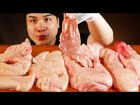 비주얼 최강! 부드러운 홍어애 먹방~!! 리얼사운드 ASMR Mukbang(Eating Show)