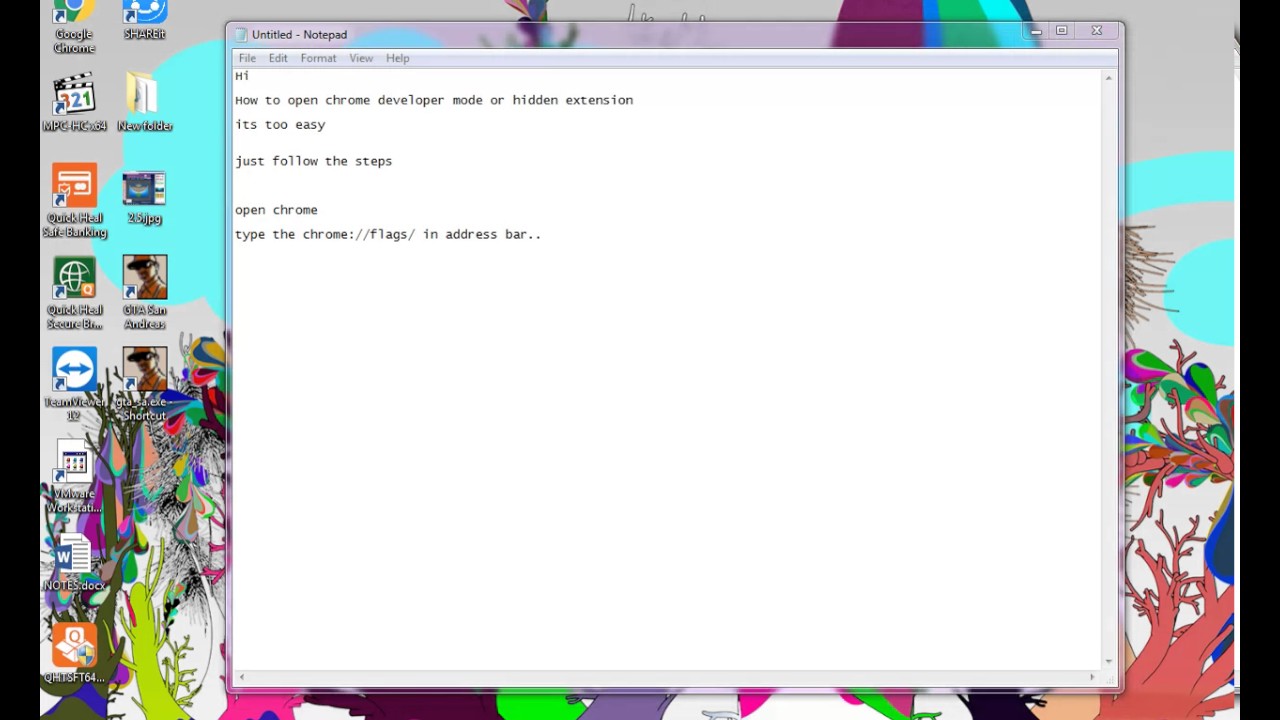 Chrome hidden extension developer mode youtube