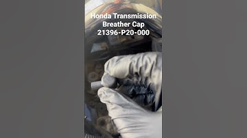 Quick DIY: Honda/Acura RSX Type S - Replacing Manual Transmission Breather Cap (Part #21396-P20-000)