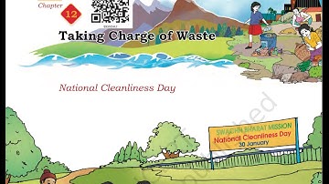 Taking Charge of waste , class 3 EVS new book our wondrous world chapter 12 complete solution