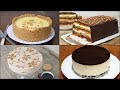 4 Tartas sin horno FÁCILES y DELICIOSAS. Recopilatorio