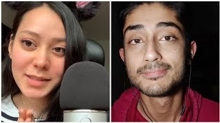 PURRING ASMR w/ Moonlight Tingles 🧡 Collab Video • Hindi ASMR