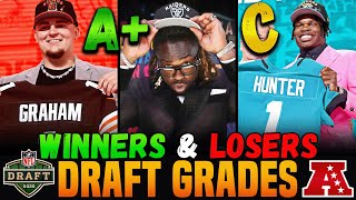 2025 NFL Draft Grades | Every WINNER & LOSER from the AFC