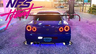 Nfs Heat - Nissan Skyline R34 Gtr Customisation And Gameplay