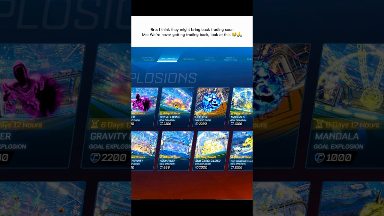 Dawg we never getting trading back 😭💀