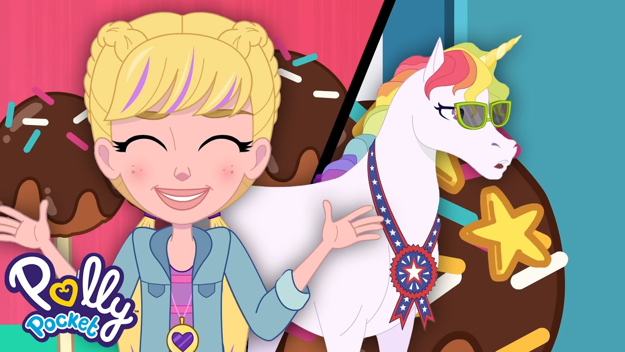 Las celebraciones del unicornio: Parte 1 | 3 Episodios Completos | Polly Pocket En Español