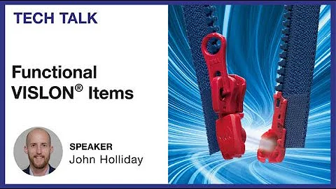 【YKK OFFICIAL】Tech Talk - TOPIC: Functional VISLON® Items | Multiple Subtitles Available