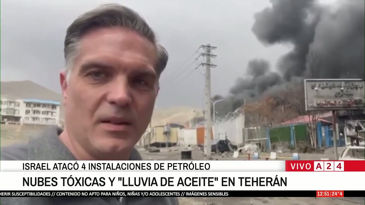 AHORA EXPLOSIONES CERCA DE UN CUARTEL MILITAR IRANÍ