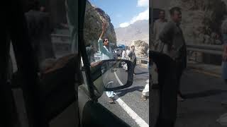 Road Accident on Karakoram Highway