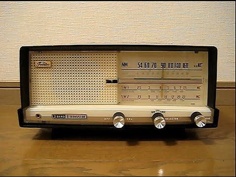 昔のトランジスターラジオ