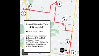 Rental Histories tour of Brunswick from Great Depression to postwar housing crisis by Hannah Garvan