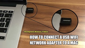 How to CONNECT a USB WiFi Network Adapter to a Mac - Set Up & Installation Guide - Tutorial | New
