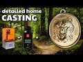 Metal casting with Powercast Burn castable resin + Elegoo Mars - detailed home bronze castings!