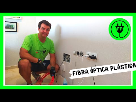 Qué es la fibra optica plastica?