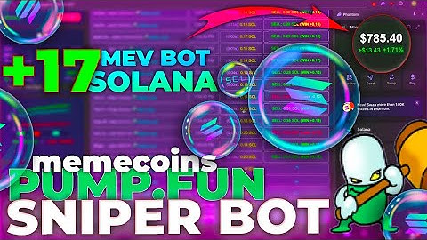 Snipe Solana Memecoins FIRST! | The Fastest Solana Sniper Bot Explained! | PumpFun MEV Bot Guide!