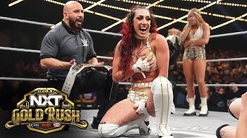 FULL MATCH: Jacy Jayne wins title after Culling betray Tatum Paxley: NXT Gold Rush 2025 highlights
