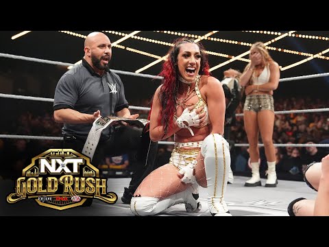 Cobertura y resultados: WWE NXT 18 de noviembre de 2025 - Gold Rush