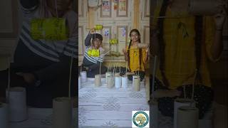 DIY Bird Nest from Waste Material |🐦BirdNestDIY #Nature #eco #EcoFriendlyProjects #ytshorts#Handmade
