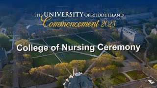 2023 College of Nursing Ceremony