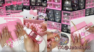 Small Business Order Packaging Asmrlets Packaging Together Seven