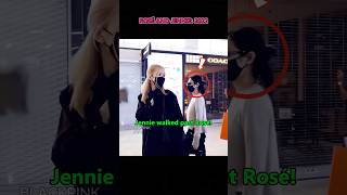 Jennie knew Rosé was afraid of strangers, so she always teased her!!🤣🤣 #jennie #rose #blackpink