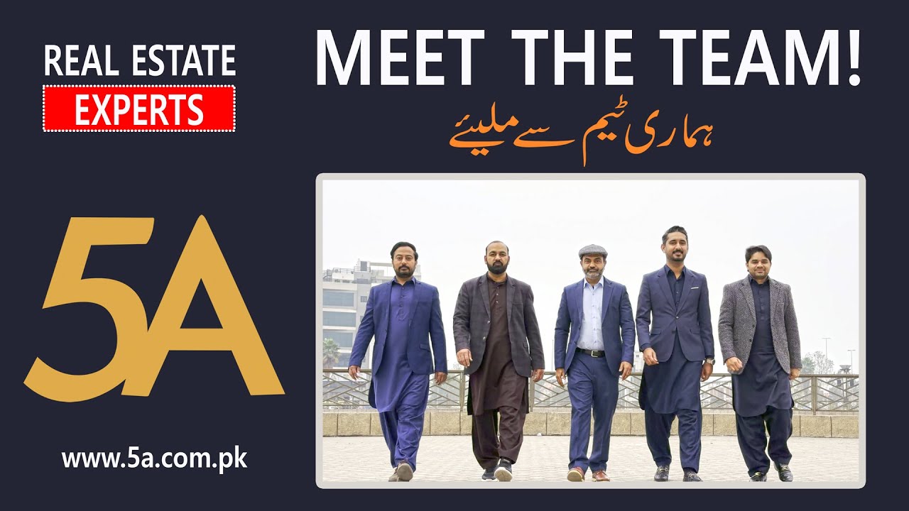 Meet the Team Behind Your Property Success | 5A Group Sialkot