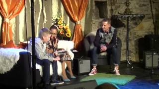 Stefan Hajek (13 yr old Journalist):  I have written 22 newspapers!