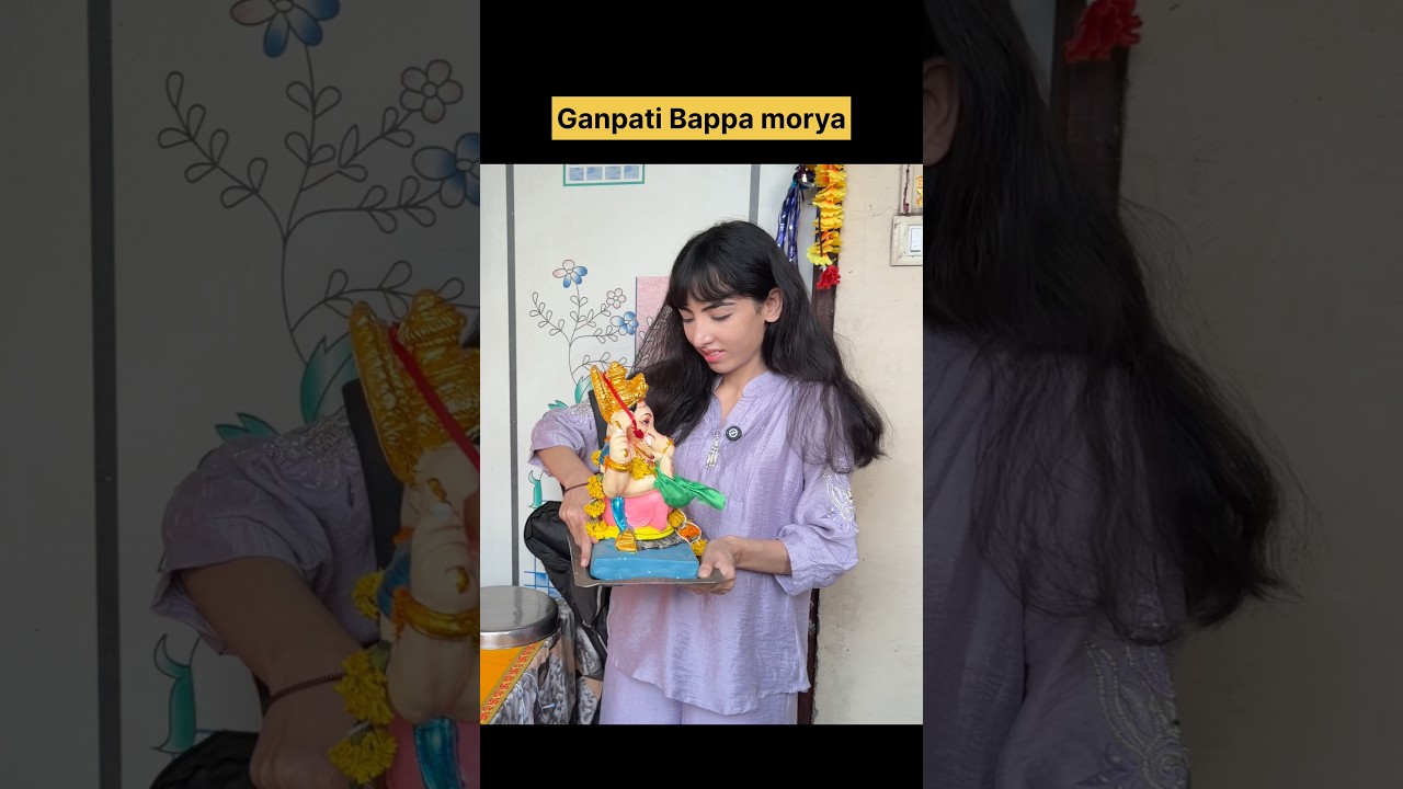 Jai shree ganesh❤️🌸|SimranMakhija| #shorts #school #schoollife #comedy #funny #viral #ganesh #fyp