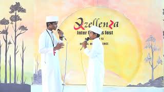 SENIOR HIVAR CODE LETTER F xzellenza inter campus fest 24 | sirajul huda school of excellence