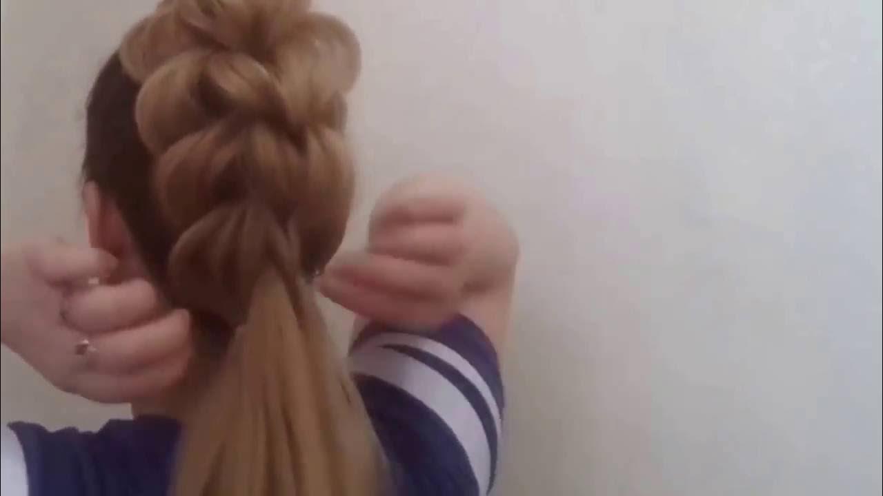 3D КОСА НА РЕЗИНОЧКАХ - YouTube