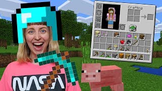 Will I Survive My First 24 Hours In MINECRAFT? Minecraft Survival Part 1