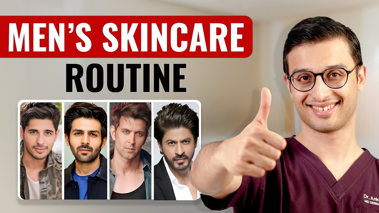 Skincare routine for men | Simple and Effective |What serums to use ...