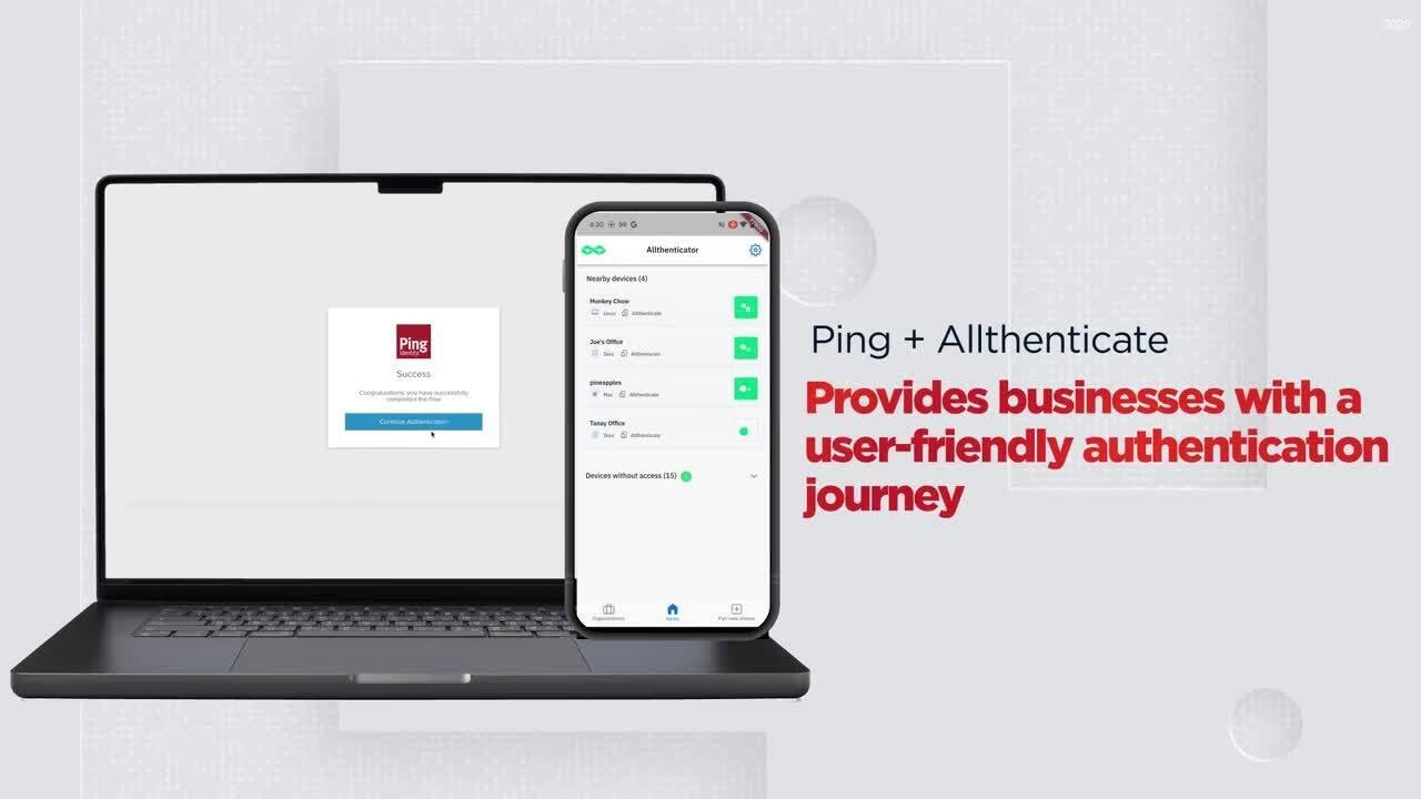Allthenticate | PingOne DaVinci Integration Demo - YouTube