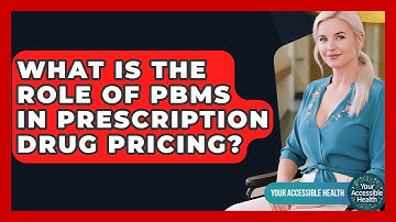 What Is The Role Of PBMs In Prescription Drug Pricing? - Your Accessible Health