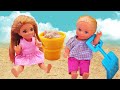 Сборник видео куклы Барби - Весёлые игры с Челси и Штеффи! - Онлайн игры для девочек.
