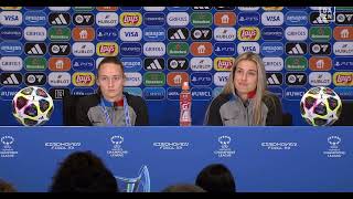 the press conference of Alexia Putellas