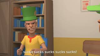 Caillou Misbehaves At Saint Patick's Day/Suspended/Grounded